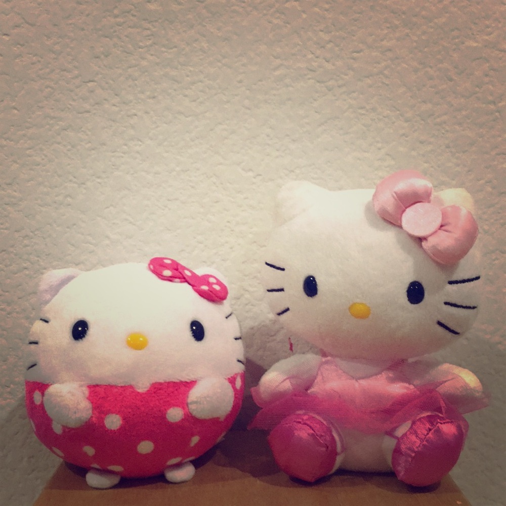 ❣️RARE HELLO KITTY❣️COLLECTION BY SANRIO HARD TO FIND PRETTY CUTE PLUSH TOYS LOT